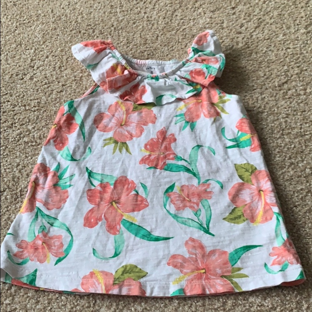 Girl’s tropical shirt